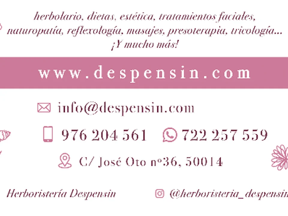 Despensin estética herbolario